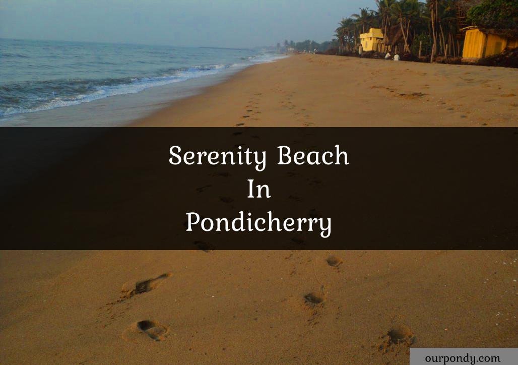 serenity beach in pondicherry
