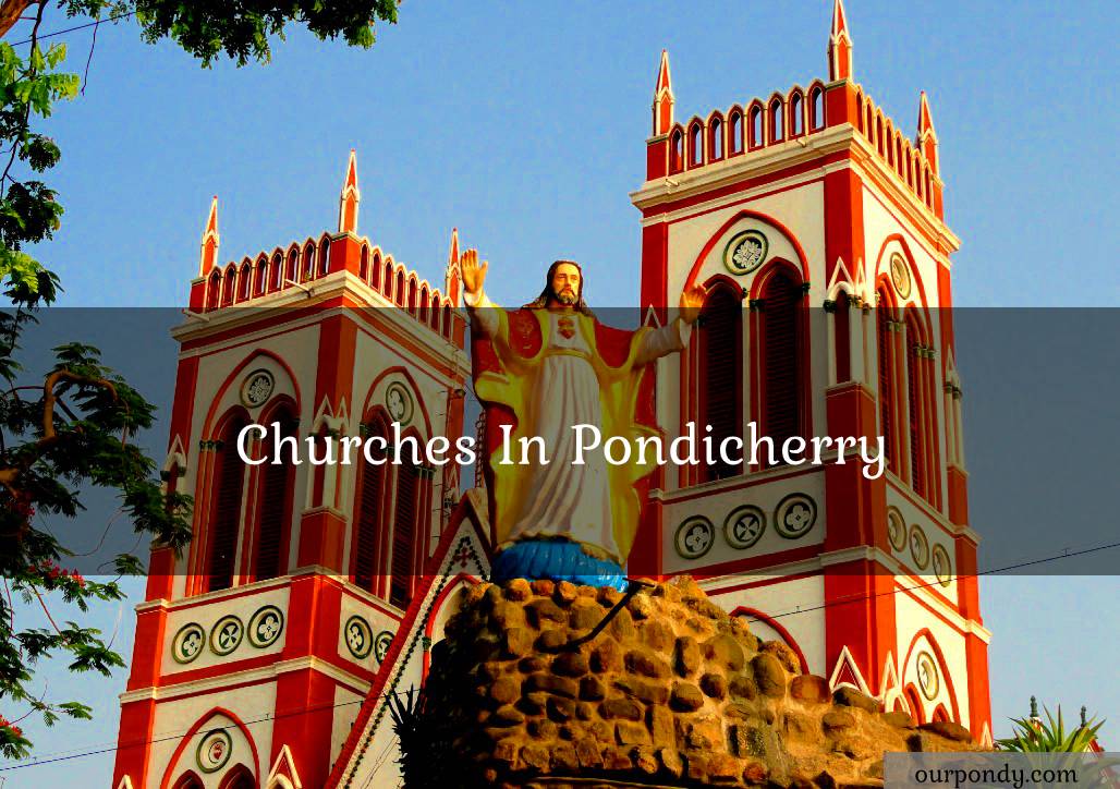 churches in pondicherry