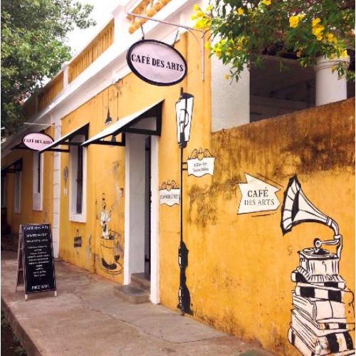 Cafe des Arts-French Restaurants in Pondicherry